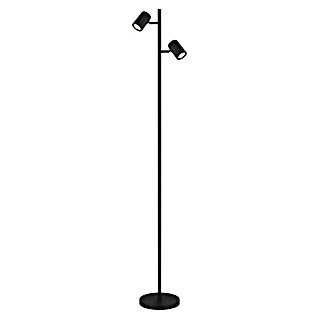 Globo James Lámpara de pie (5 W, Altura: 158 cm, Negro)