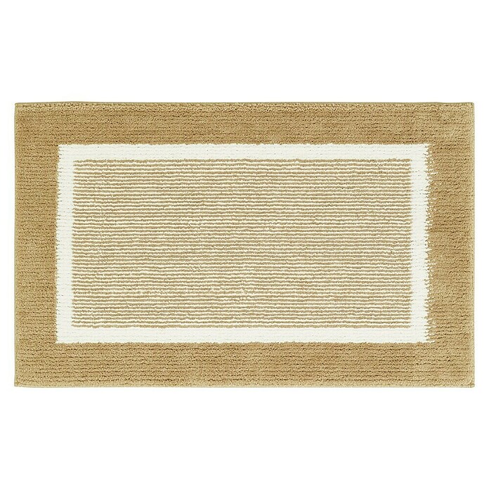 Badteppich Maui (50 x 80 cm, Taupe, 100% Polyester) | BAUHAUS