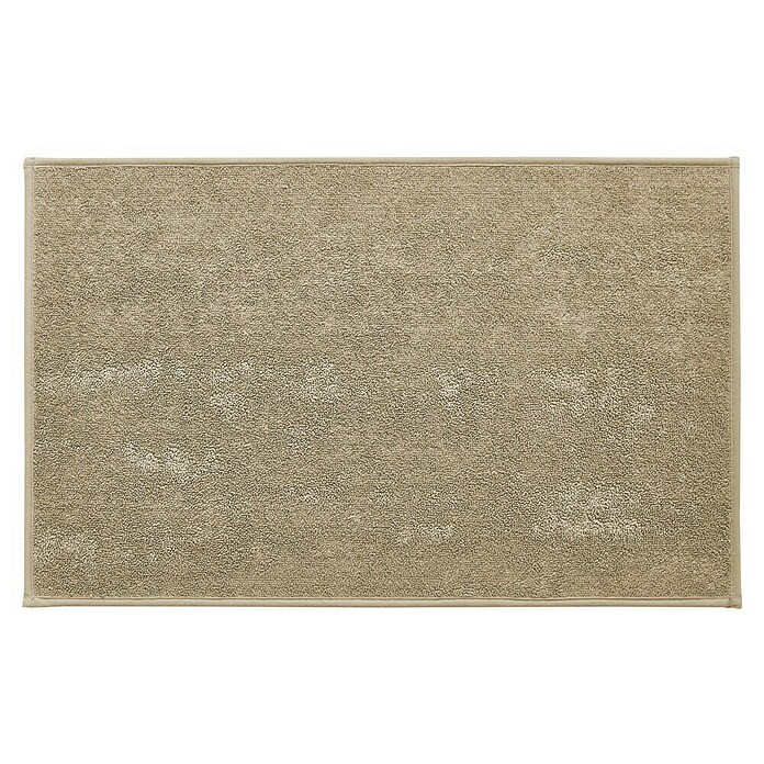 Badteppich Malibu (60 x 100 cm, Taupe, 100% Polyester) | BAUHAUS