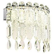 Globo Klunka Zidna LED svjetiljka  (12 W, D x Š x V: 10 x 28 x 24,5 cm, Srebrna, Topla bijela) | BAUHAUS