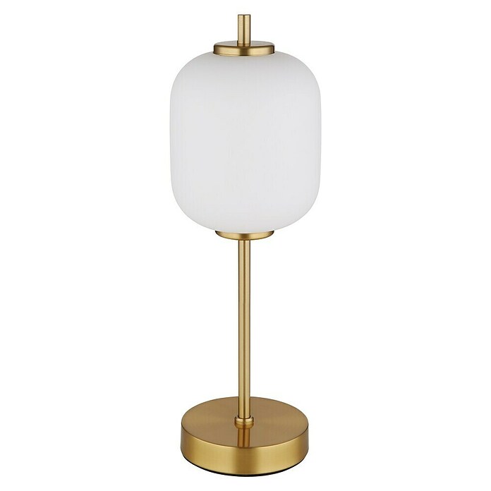 Globo Ewald Okrugla stolna LED svjetiljka  (Ø x V: 15 x 40 cm, Zlatna) | BAUHAUS