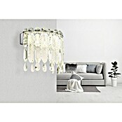 Globo Klunka Zidna LED svjetiljka  (12 W, D x Š x V: 10 x 28 x 24,5 cm, Srebrna, Topla bijela) | BAUHAUS