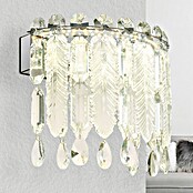 Globo Klunka Zidna LED svjetiljka  (12 W, D x Š x V: 10 x 28 x 24,5 cm, Srebrna, Topla bijela) | BAUHAUS
