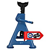 UniTEC Profi Unterstellbock (Tragkraft: 2.000 kg, Teleskopierbar: 26,5 - 42 cm, Automatisches Einrasten)