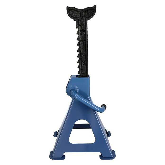 UniTEC Profi Unterstellbock (Tragkraft: 2.000 kg, Teleskopierbar: 26,5 - 42 cm, Automatisches Einrasten)