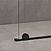 Camargue Duschwand Milano (B x H: 120 x 200 cm, Schwarz) | BAUHAUS