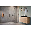 Camargue Duschwand Milano (B x H: 120 x 200 cm, Schwarz) | BAUHAUS