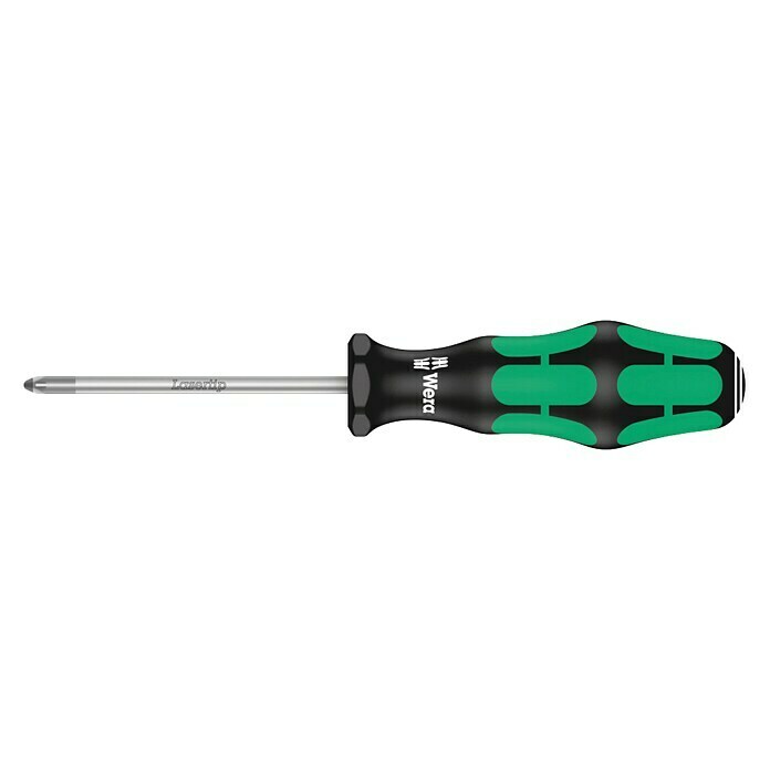 Wera Kraftform Plus Schraubendreher 355 PZPZ 1, 80 mm Front View