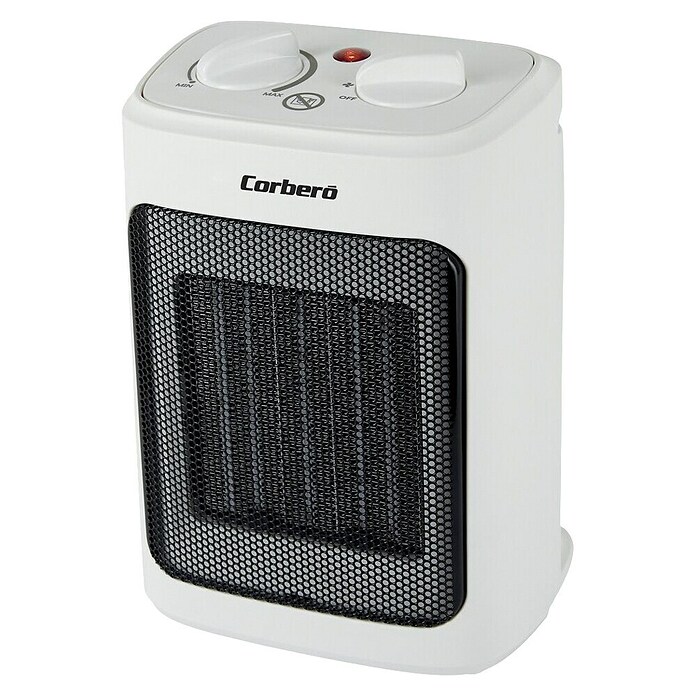 Corberó Calefactor de aire (2.000 W, Blanco, 23,8 x 11 x 21 cm) | BAUHAUS