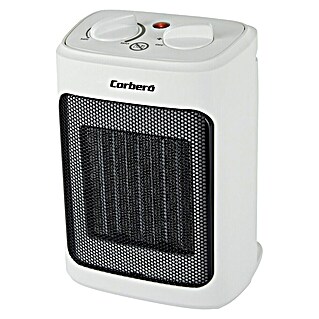 Corberó Calefactor de aire (2.000 W, Blanco, 23,8 x 11 x 21 cm)