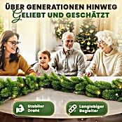 ArtiTree Girlande (Grün, Kunststoff, Ohne LED-Beleuchtung, 500 cm) | BAUHAUS