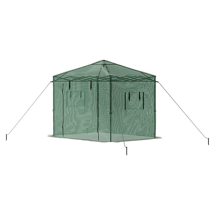 Gardol Rastlinjak s folijo Pop-Up  (240 x 180 x 245 cm, Kovina, Plastika) | 7438 - Gewächshäuser | IAGD - Gartenhäuser | IAG - Außenbereichsausstattung | IA - Gartenhartware | I - Stadtgarten | BAUHAUS