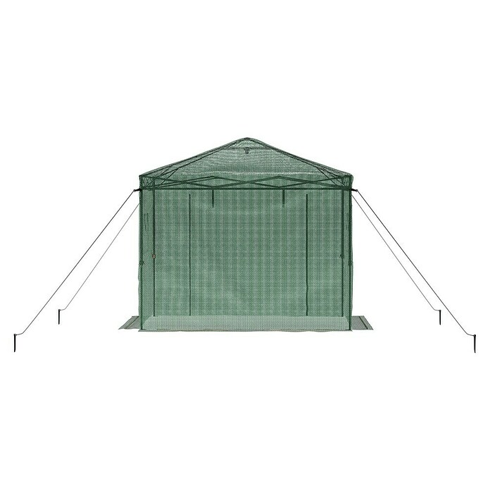 Gardol Rastlinjak s folijo Pop-Up  (240 x 180 x 245 cm, Kovina, Plastika) | 7438 - Gewächshäuser | IAGD - Gartenhäuser | IAG - Außenbereichsausstattung | IA - Gartenhartware | I - Stadtgarten | BAUHAUS