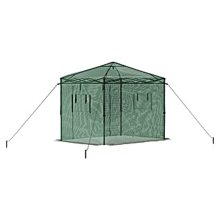 Gardol Invernadero de plástico Pop-Up (240 x 180 x 245 cm, Metal, Plástico)