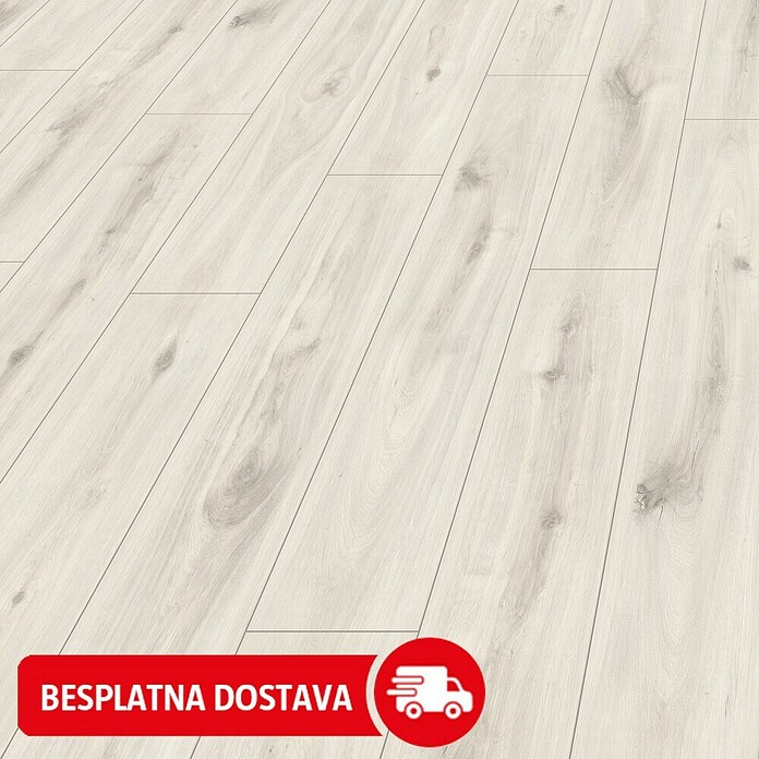 MyStyle MyArt Laminat Misty Plains Oak (1.285 x 192 x 12 mm, Rustikalni pod)