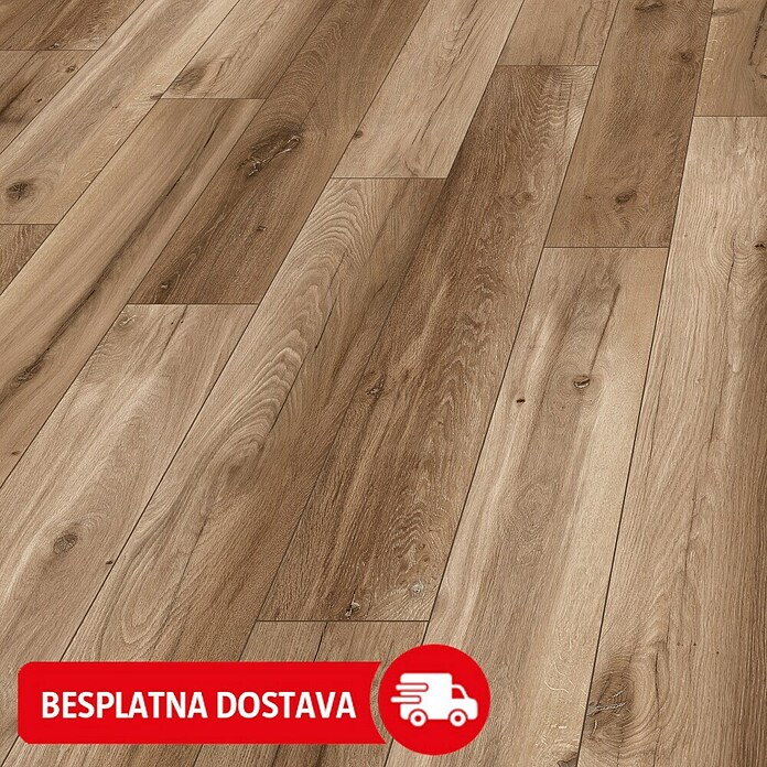 MyStyle MyArt Laminat Wild West Oak (1.285 x 192 x 12 mm, Rustikalni pod)