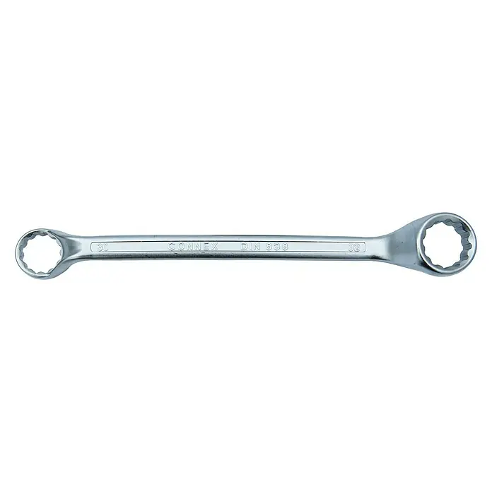 Connex Llave de anillo doble - Ancho de llave: 30 mm - 32 mm - Llave de doble anillo Connex, tamaños 30 y 32, fabricada en material resistente.