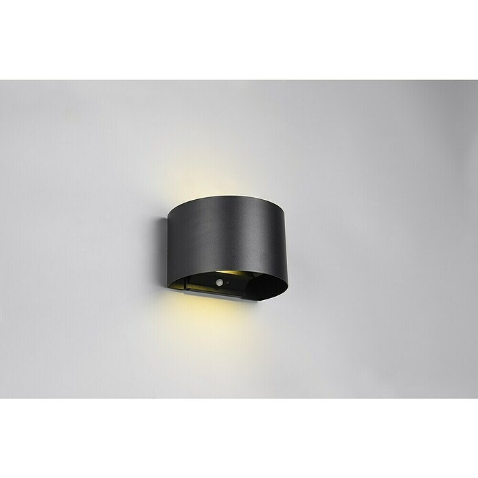 Trio Lighting Buitenwandlamp met sensor Talent 16 zwart (5 W, IP44) | BAUHAUS
