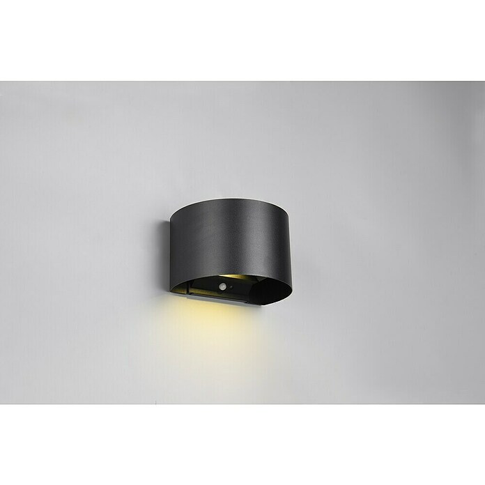 Trio Lighting Buitenwandlamp met sensor Talent 16 zwart (5 W, IP44) | BAUHAUS