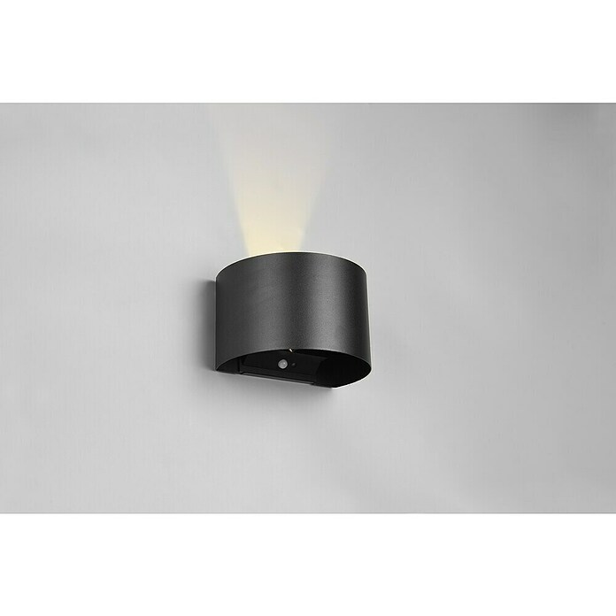 Trio Lighting Buitenwandlamp met sensor Talent 16 zwart (5 W, IP44) | BAUHAUS
