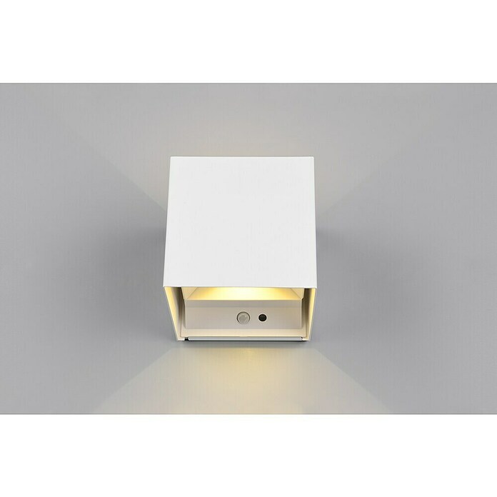 Trio Lighting Buitenwandlamp met sensor Talent wit (5 W, IP44) | BAUHAUS