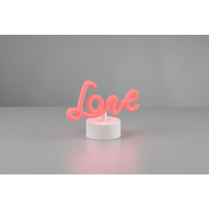 Trio Lighting Decoratieve tafellamp Neon - AMOR (b x d x h: 19 x 8 x 14 cm, Led) | BAUHAUS