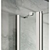 Camargue Vario Duschkabine S92S92 (80 x 202,2 cm, Beschichtet, Glasstärke: 6 mm, Silber, Links x Mitte x Rechts: 80 x 80 x 80 cm) | BAUHAUS