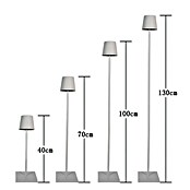 LED-Tischleuchte (Höhenverstellbar, Durchmesser: 18 cm, Schwarz, 3,5 W) | BAUHAUS