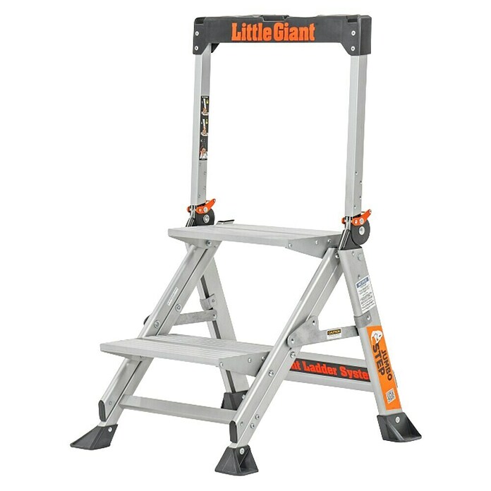 Litte Giant Klapptritt Jumbo Step 2 Stufen (Anzahl Tritte: 2 Stufen, Arbeitshöhe: 244 cm) | BAUHAUS