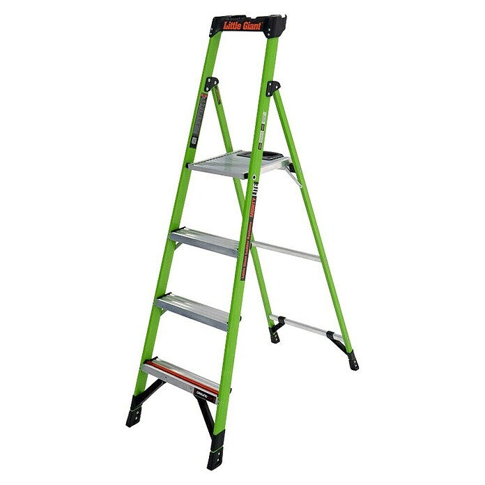 Litte Giant Stufenstehleiter MIGHTYLITE 4 Stufen (Arbeitshöhe: 314 cm, 4 Stufen, Verbundwerkstoff) | BAUHAUS