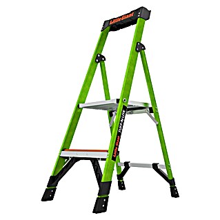 Litte Giant Stufenstehleiter MIGHTYLITE 2 Stufen (Arbeitshöhe: 280 cm, 2 Stufen, Verbundwerkstoff)