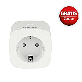 Bosch Smart Home Smart-Steckdose Kompakt (Weiß, Max. Anschlussleistung: 3.680 W)