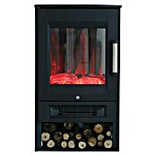 Voltomat Chimenea eléctrica Oslo con Wifi (1.800 W, Negro, 34,5 x 44 x 74,5 cm) | BAUHAUS