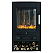 Voltomat Chimenea eléctrica Oslo con Wifi (1.800 W, Negro, 34,5 x 44 x 74,5 cm) | BAUHAUS