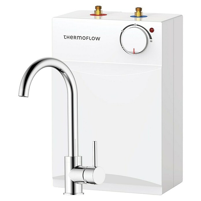Thermoflow Warmwasserspeicher UT 5 mit Armatur Ovalis (5 l, 2 000 W, Untertischmontage) | BAUHAUS