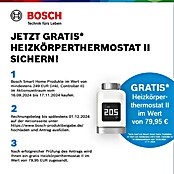 Bosch Smart Home Außenkamera Eyes II (1.080 Pixel (Full HD), Silber, Erfassungswinkel: 180 °, Erfassungsreichweite: 8 m) | BAUHAUS