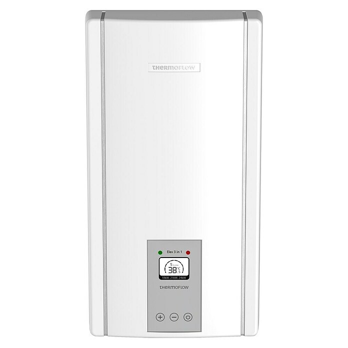 Thermoflow Calentador (18/21/24 kW, 7/8,2/9,3 l/min a 35 °C, Electrónico)