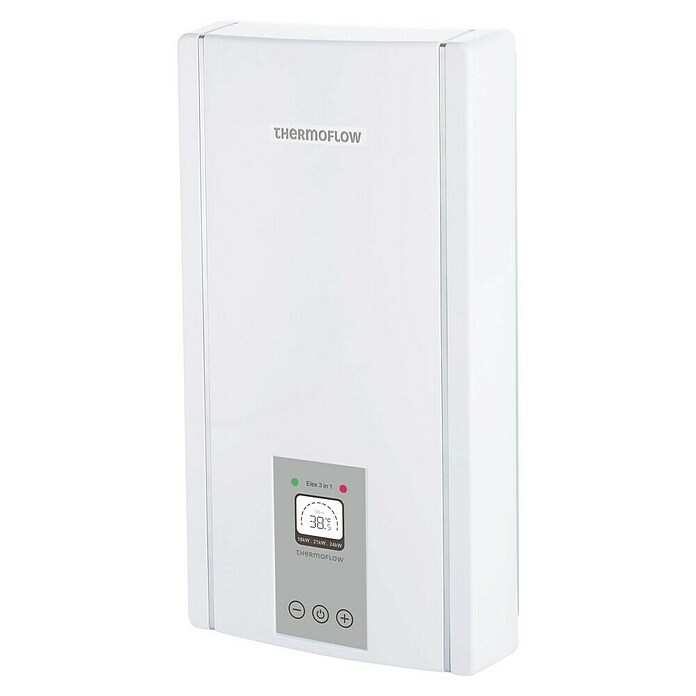 Thermoflow Calentador (18/21/24 kW, 7/8,2/9,3 l/min a 35 °C, Electrónico)