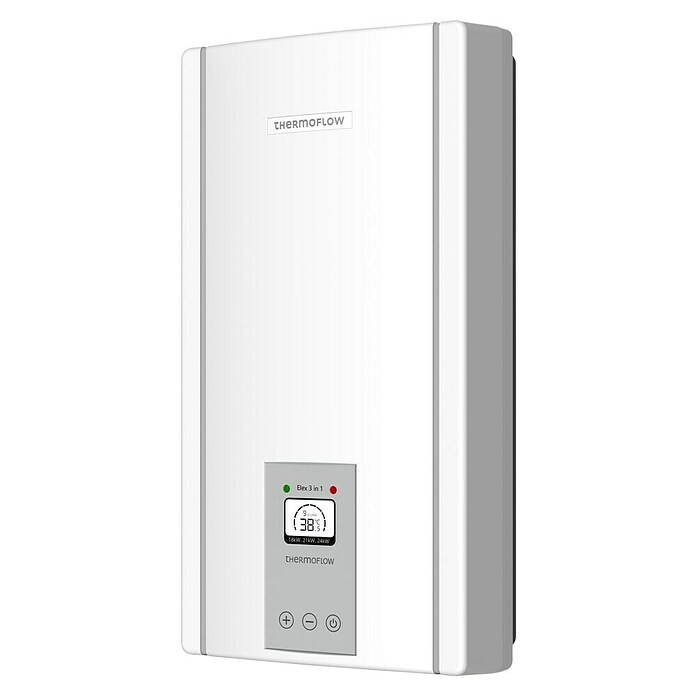 Thermoflow Calentador (18/21/24 kW, 7/8,2/9,3 l/min a 35 °C, Electrónico)
