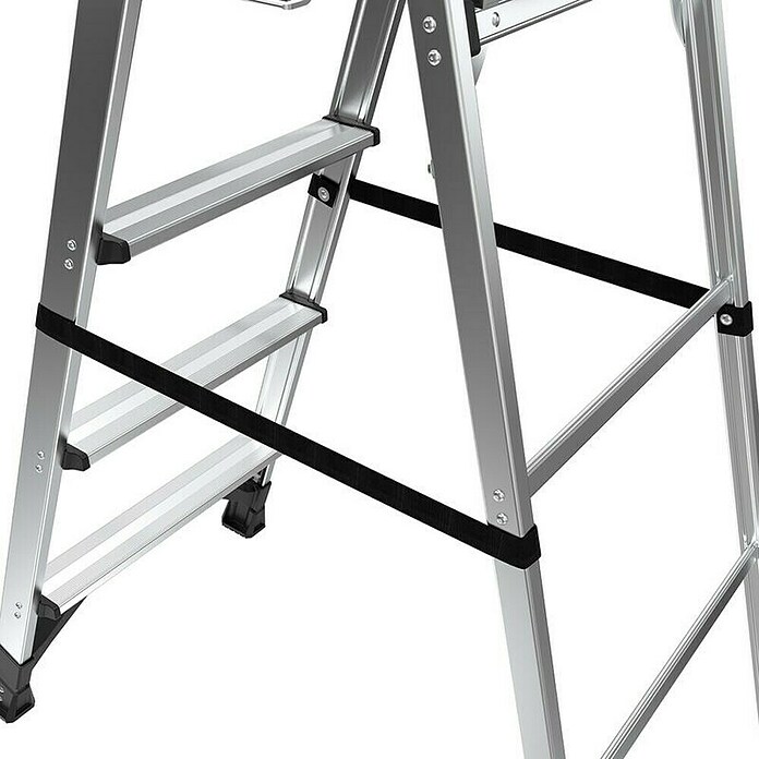 Litte Giant Stufenstehleiter XTRA LITE ALU 4 Stufen (Arbeitshöhe: 308 cm, 4 Stufen, Aluminium) | BAUHAUS