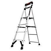 Litte Giant Stufenstehleiter XTRA LITE ALU 4 Stufen (Arbeitshöhe: 308 cm, 4 Stufen, Aluminium) | BAUHAUS