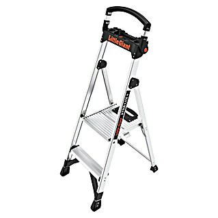 Litte Giant Stufenstehleiter XTRA LITE ALU 2 Stufen (Arbeitshöhe: 251 cm, 2 Stufen, Aluminium)