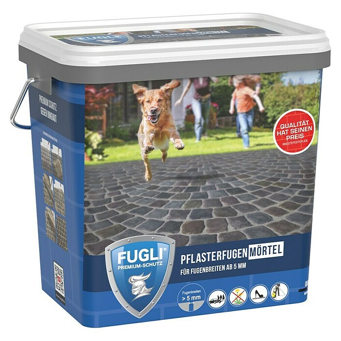 Fugli Pflasterfugenmörtel (Natur, 12,5 kg, Unkrauthemmend)