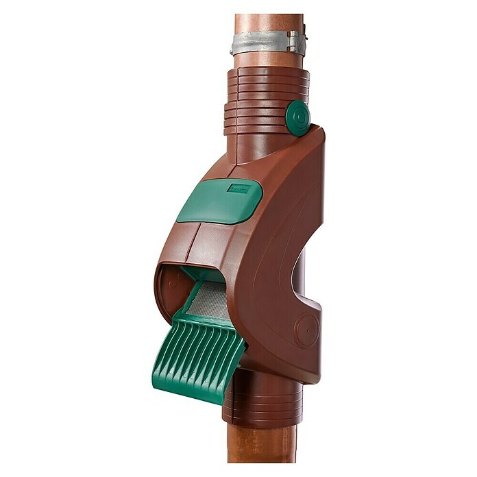 Garantia Fallrohrfilter Rainus DN80-100 (Geeignet für: Fallrohre von Ø 80 bis 100 mm, Braun) | BAUHAUS