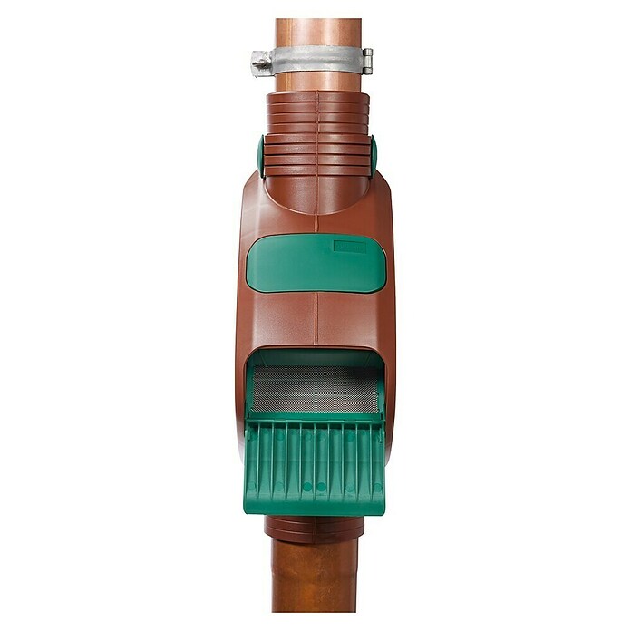 Garantia Fallrohrfilter Rainus DN80-100 (Geeignet für: Fallrohre von Ø 80 bis 100 mm, Braun) | BAUHAUS