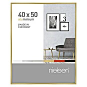 Nielsen Bilderrahmen Pixel (Gold, 40 x 50 cm, Aluminium)