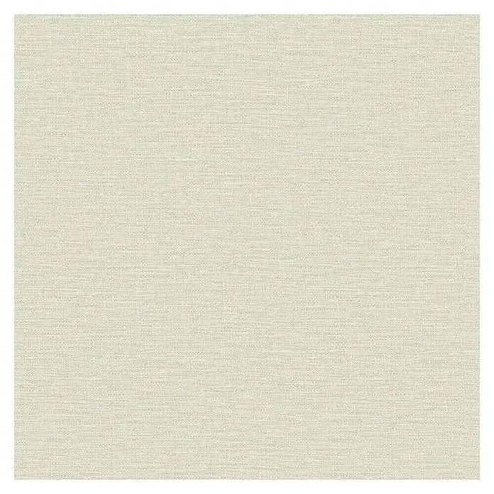 Papel pintado Liso texturado - Blanco, 10 x 0,53 m - Imagen detallada de una textura que muestra un tejido fino y uniforme en un tono neutro. Ideal para fondos y proyectos de diseño.