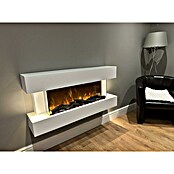 Focalpoint Chimenea eléctrica Ashford Wall Suite (Blanco, 1.000 W - 2.000 W, 26,5 x 122 x 60 cm) | BAUHAUS