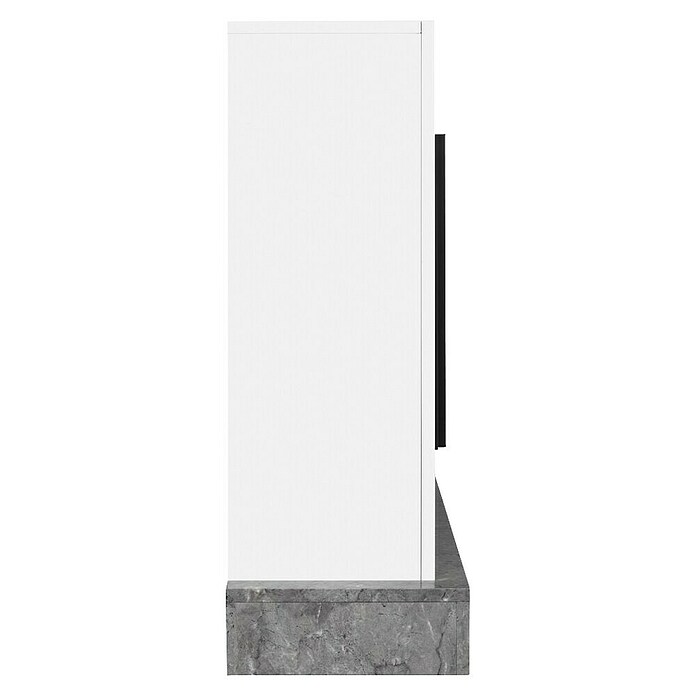 Dimplex Chimenea eléctrica Ravel (2.000 W, Negro, L x An x Al: 25,5 x 65 x 70 cm) | BAUHAUS