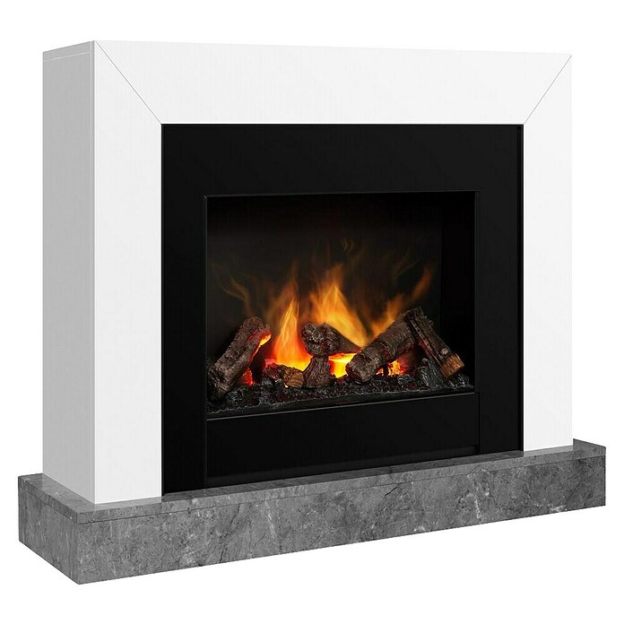 Dimplex Chimenea eléctrica Ravel (2.000 W, Negro, L x An x Al: 25,5 x 65 x 70 cm) | BAUHAUS
